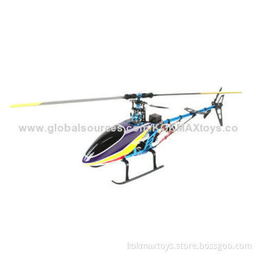 Aerobatic Metal Electric RC Helicopter, 6-channel Transmitter with LCD Screen